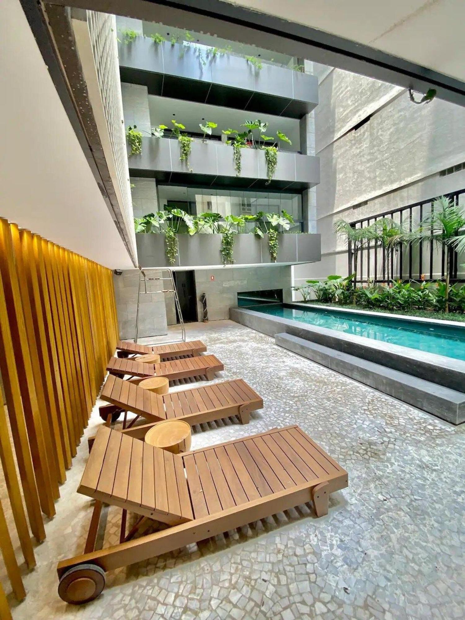 公寓 Flat Av. Atlantica Em Frente Ao Mar, Estrutura Total